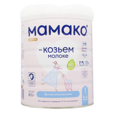 Смесь сухая Мамако Премиум 1 на основе козьего молока 800г mini slide 2