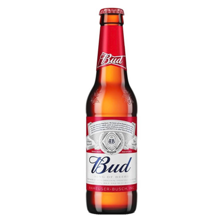 Пиво Bud свiтле 5% 0,33л slide 2