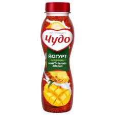 Йогурт Чудо манго-банан-ананас 2,5% 270г mini slide 1