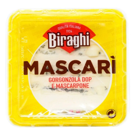 Сир Biraghi маскарі горгонзола-маскарпоне 50% 200г slide 1