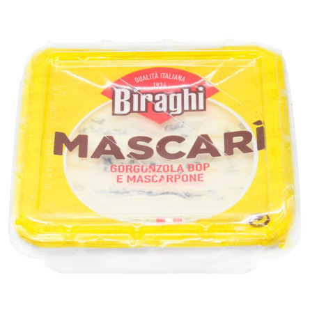 Сир Biraghi маскарі горгонзола-маскарпоне 50% 200г slide 2