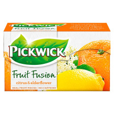Чай фруктовый Pickwick Цитрус-бузина 20х2г mini slide 1