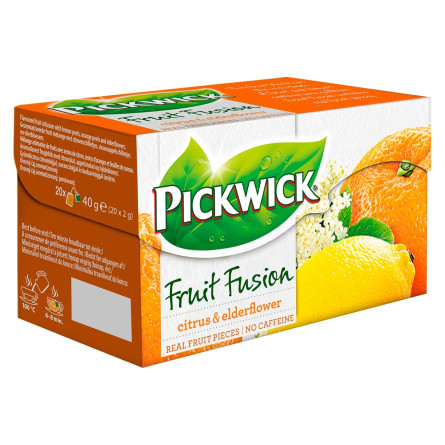 Чай фруктовый Pickwick Цитрус-бузина 20х2г slide 2