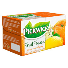 Чай фруктовый Pickwick Цитрус-бузина 20х2г mini slide 2