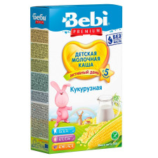 Каша Bebi Premium молочна кукурудзяна з 5 місяців 200г mini slide 2