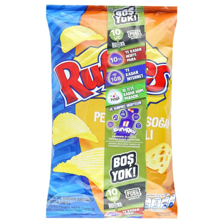 Чіпси картопляні сир+цибуля Ruffles 104г slide 2