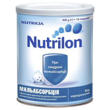 Суміш молочна Nutrilon Мальабсорбция 400г mini slide 2