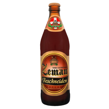 Пиво Земан Beschneiden напівтемне 4% 0,5л slide 2