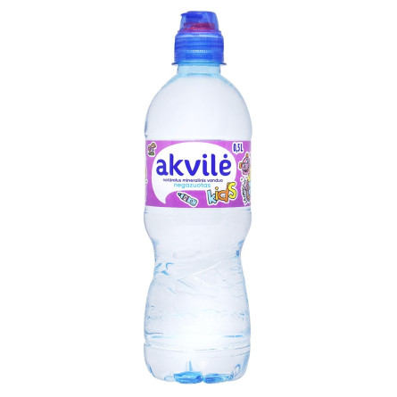 Вода мінеральна Akvile Kids негазована 0,5л slide 4
