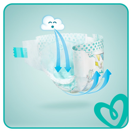 Подгузники Pampers Active Baby размер 2 Mini 4-8кг 43шт slide 3