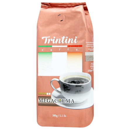 Кава Trintini Megacrema в зернах 500г slide 2