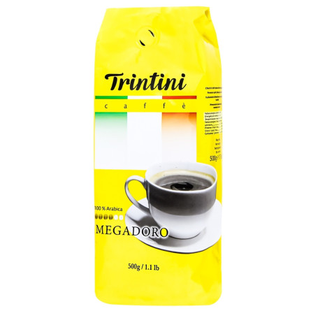 Кава Trintini Megadoro в зернах 500г slide 2