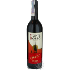 Вино Monte Rosso красное сладкое 10% 0,75л mini slide 1