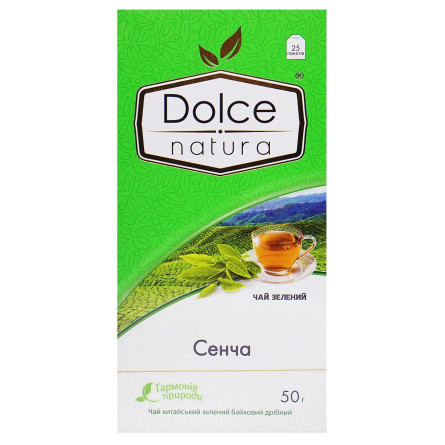 Чай зелений китайський Dolce Natura Сенча 25*2г slide 2