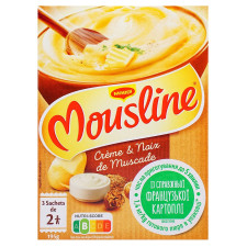 Пюре Maggi Mousline картопляне зі смаком вершків та мускатного горіху швидкого приготування 3шт*65г mini slide 2