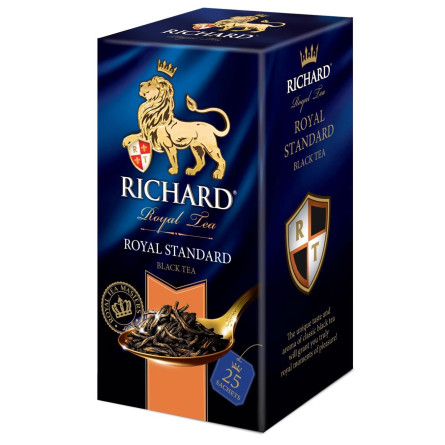 Чай чорний Richard Royal Standard байховий в пакетиках 25*2г slide 2
