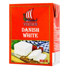 Продукт сирний фета Viking Danish White 50% 200г mini slide 1
