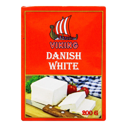 Продукт сырный фета Viking Danish White 50% 200г slide 2