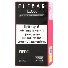 Сигарета Elf Bar Персик електронна 5000 13.5мл 5% mini slide 1