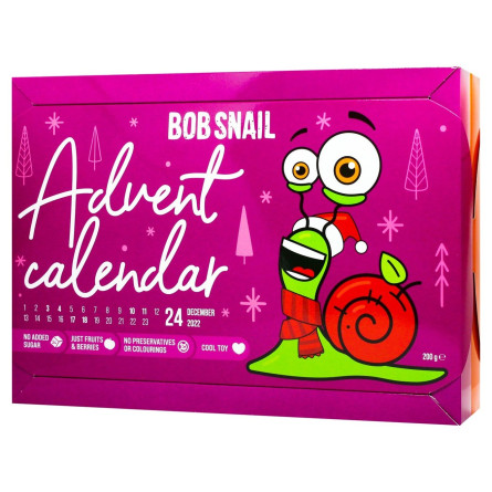 Набір цукерок Bob Snail Advent Calendar з іграшкою 264г slide 4