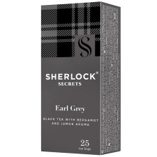 Чай чорний Sherlock Secrets Earl Grey 25шт*2г mini slide 1