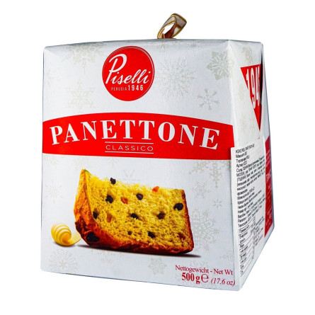 Кекс Piselli Panettone Классический 500г slide 2