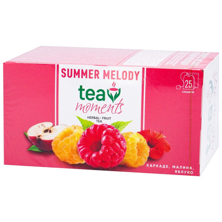 Чай фруктово-травяной Tea Moments Summer Melody 25шт*1,6г slide 1