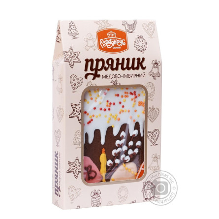 Пряник медово-имбирный с какао Румянец 100г slide 2