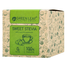Замінник цукру Green Leaf Солодка стевія саше 50х4г mini slide 1