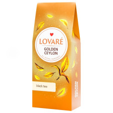 Чай чорний Lovare Golden Ceylon 80г mini slide 1