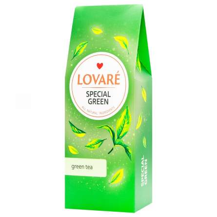 Чай зелений Lovare Special Green 80г slide 1