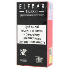 Сигарета Elf Bar Квн Лд електронна 5000 13.5мл 5% mini slide 1