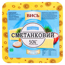 Сир Вись Сметанковий твердий 50% mini slide 2