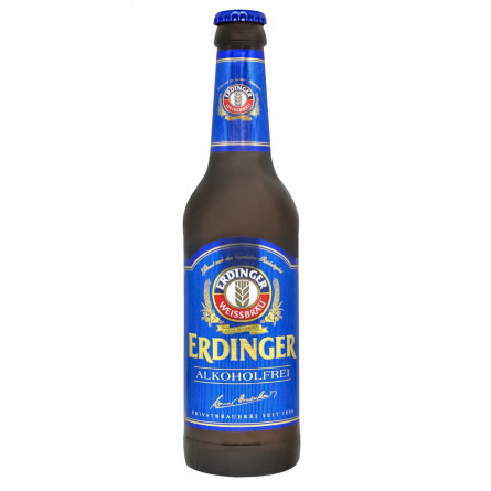 Пиво Erdinger Alkoholfrei солодове світле безалкогольне 0,4% 0,33л slide 2