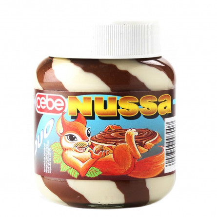 Крем Cebe Nussa Duo шоколадний з горіхами 400г slide 1