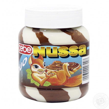 Крем Cebe Nussa Duo шоколадный с орехами 400г slide 2