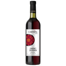 Вино червоне Cartaval Cabernet Sauvignon сухе 9.5-14% 0,75л mini slide 1
