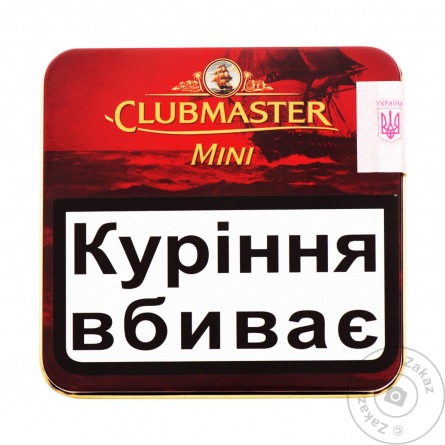 Сигары Clubmaster mini red 20шт slide 1