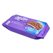 Печиво sensations oreo crem Milka 156г mini slide 2