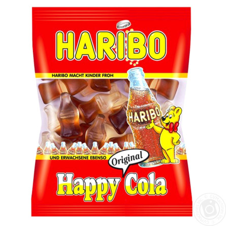 Цукерки Haribo Happy Cola жувальні 100г slide 2