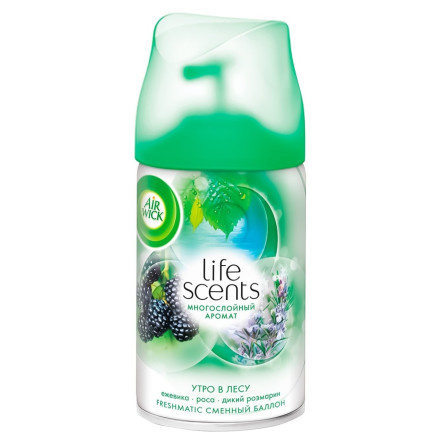 Сменный аэрозольный баллон к Air Wick Freshmatic Life Scents Утро в лесу 250мл slide 1