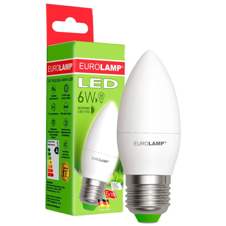 Лампа Eurolamp LED ЕКО серія "D" CL 6W E27 4000K slide 1