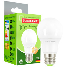 Лампа світлодіодна Eurolamp LED A60 E27 10W 4000K mini slide 1