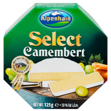 Сир Alpenhain Камамбер м'який з білою пліснявою 50% 125г mini slide 1