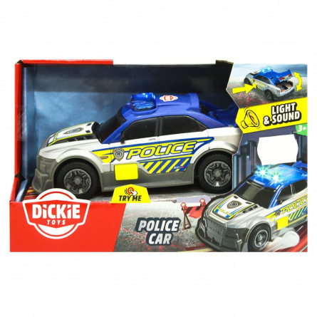 Машинка Dickie Toys Полиция со звуком и световыми эффектами 15см slide 1