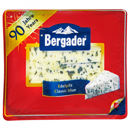 Сыр Бергадер Еделпилц с голубой плесенью 50% 100г slide 1