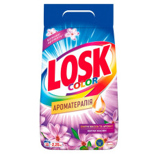 Пральний порошок Losk Ароматерапія Жасмін автомат 2,25кг mini slide 1