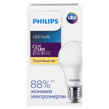Лампа Philips Ecohome светодиодная 9Вт 3000К E27 mini slide 2