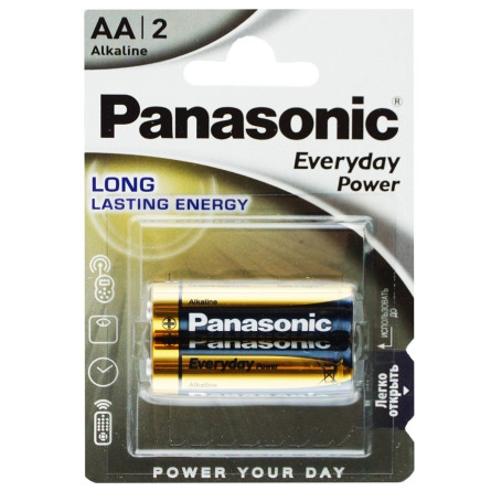 Батарейка Panasonic Everyday Power AA LR06 2шт slide 1