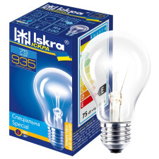 Лампа Іскра А55 75Вт Е27 mini slide 1